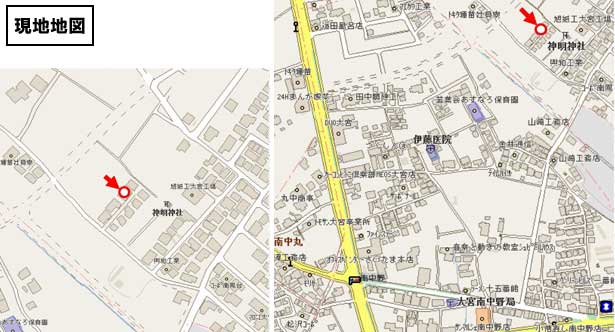 現地案内図