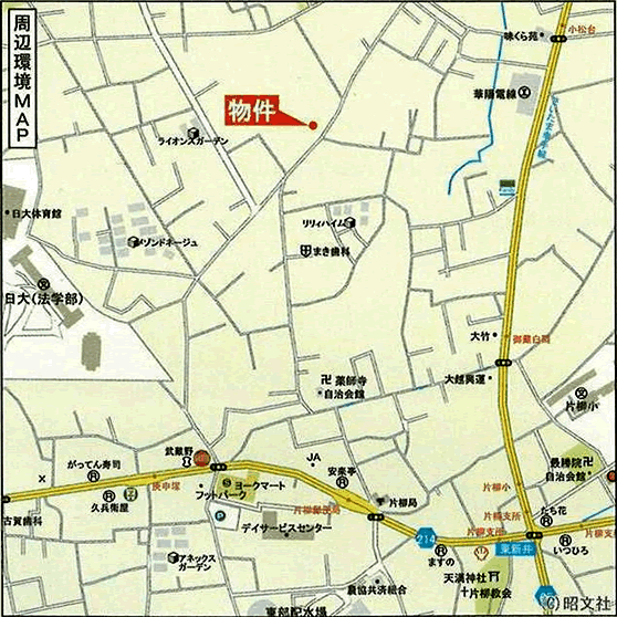 現地案内図